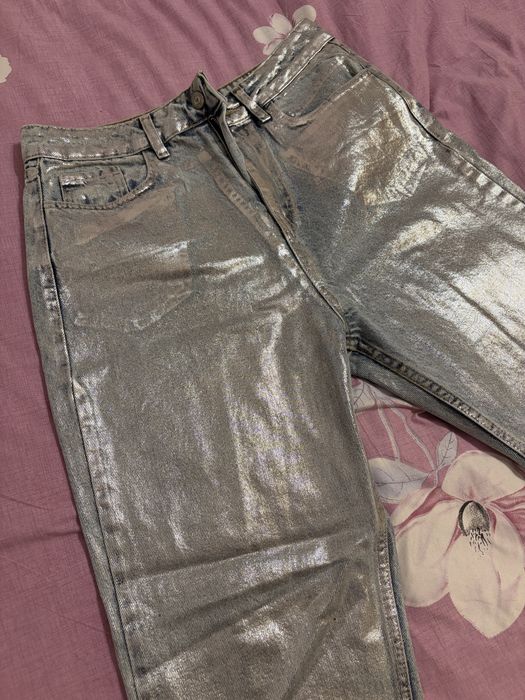 Дамски сини дънки