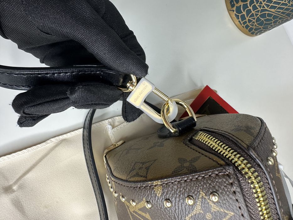 Geanta de lux Louis Vuitton speedy trunk 20 piele canvas cutie cadou30