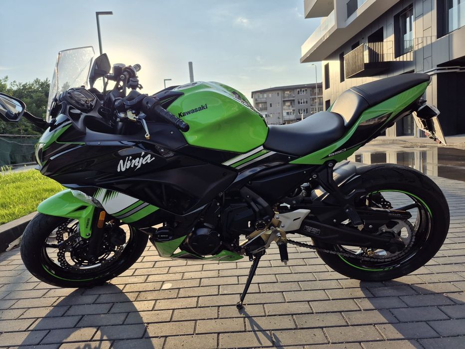 Kawasaki Ninja 650 (2019) • 10.500 km • limitata A2 in acte-detin Ecu pentru  categoria A