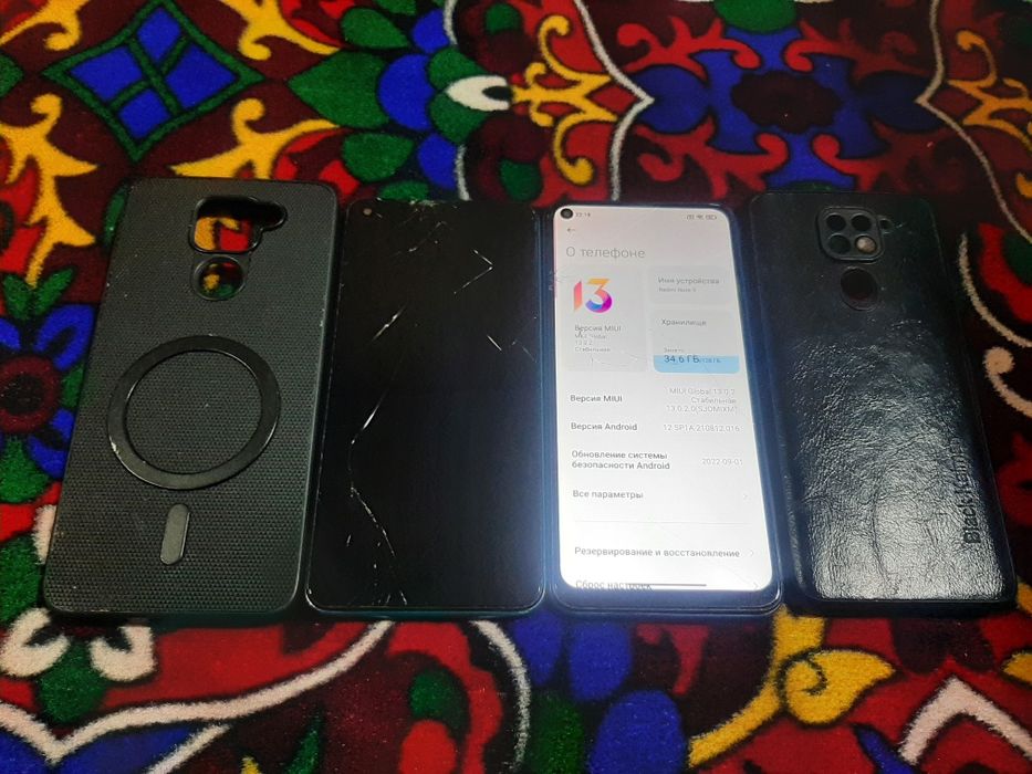 Redmi note 9 6/128GB нархи иккила