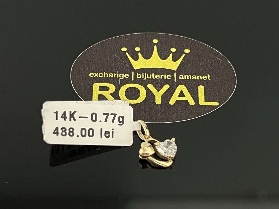 Bijuteria Royal CB : Pandant aur 14k 0,77 grame
