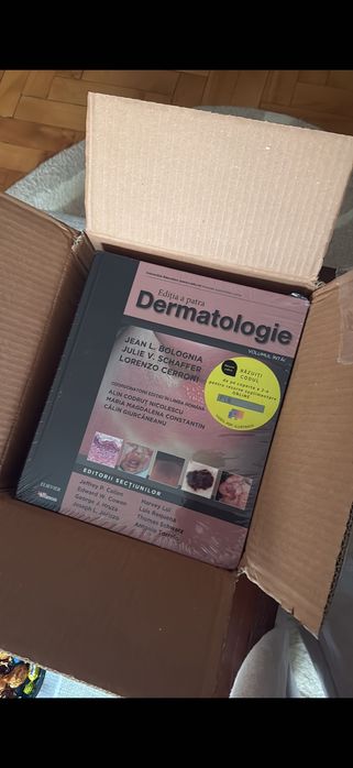 Carte dermatologie Bolognia, set doua volume, editia a patra, limba romana,  Jean Bolognia