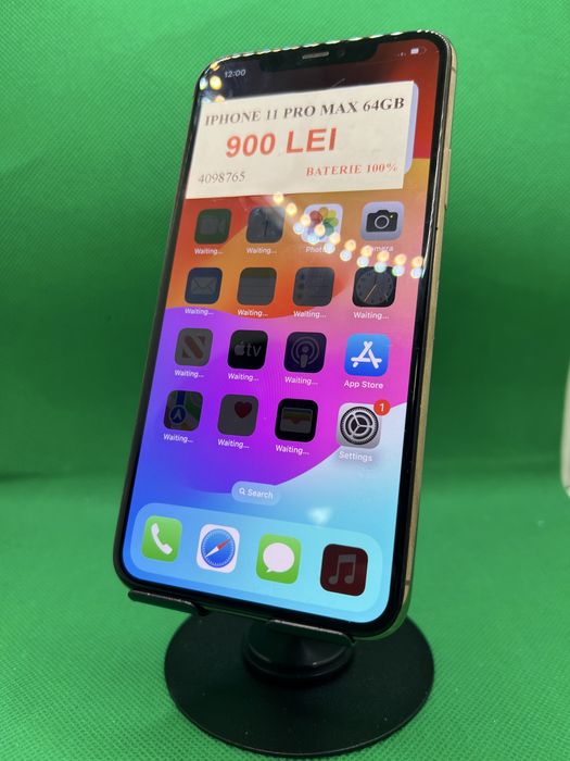 Iphone 11 pro max 64GB 100% bat•Amanet Lazar Crangasi•40987