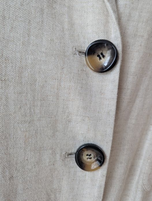 ZARA Sacou Oversized in, bumbac, vâscoză  L