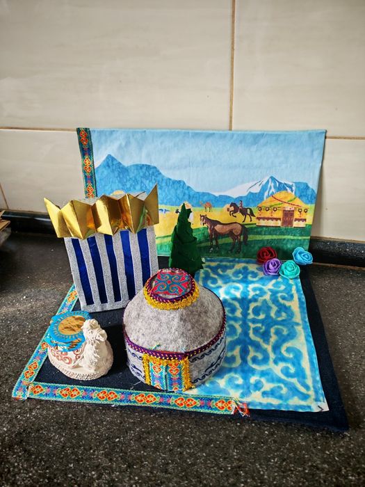 Поделка/макет весны, наурыз