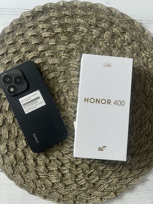 Honor 400 Lite,5G, Dual sim, 8GB, 256 MB, Midnight Black