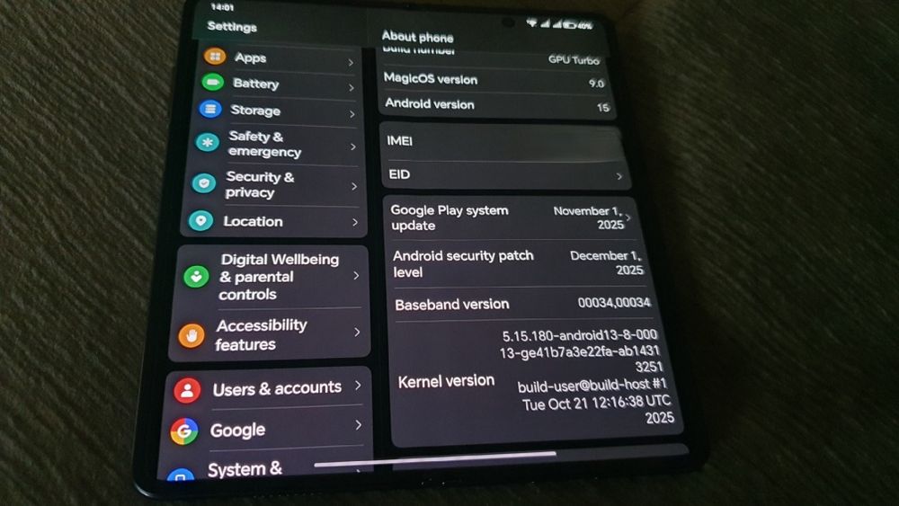 Telefon Honor Magic V2