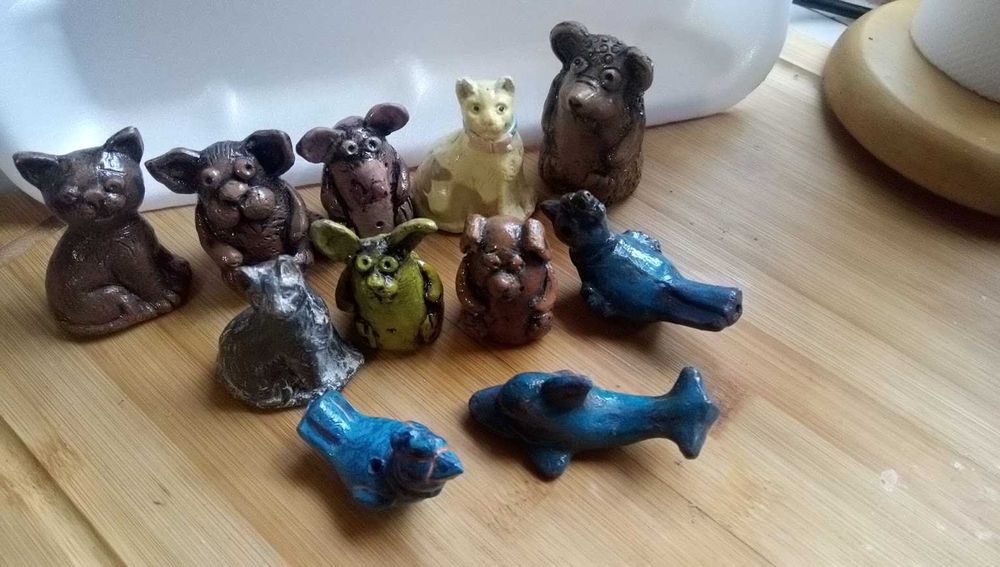 Комплект от десет керамични свирки  CERAMIC WHISTLES