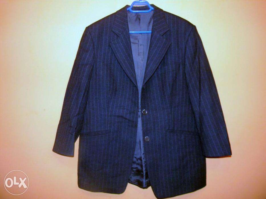 Sacou gri, clasic, din lana, 42