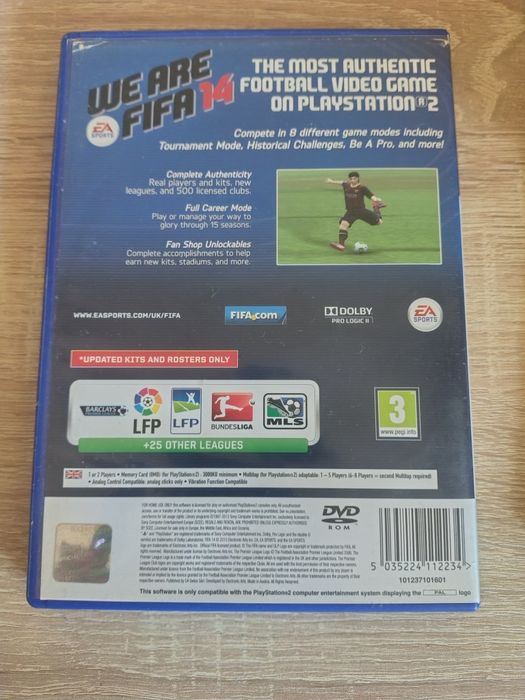 FIFA 14 Legacy Edition – PS2 PAL – отлично състояние