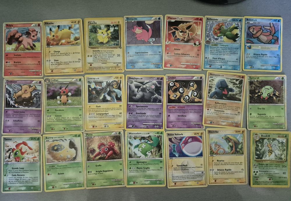 Pokemon cards vechi