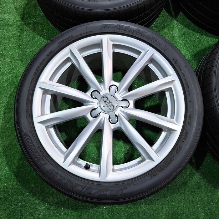 5 Roti,jante R18 aluminiu 5x112 Audi Originale 18" 4F0601025CP,A3,A4,A6- REZERVA separat,4+1