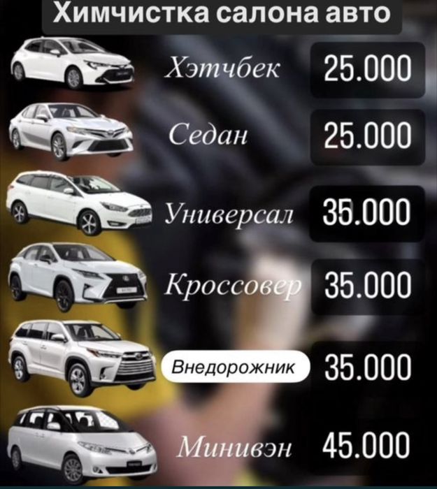 Химчистка авто