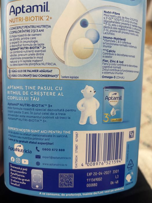 Aptamil 2+ sigilat