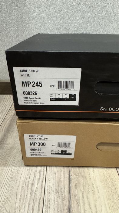 Горнолыжные ботинки HEAD Cube 3 60 W — новые, женские, размер 36–38