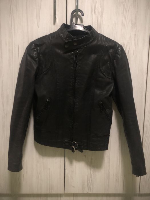 Дамско яке естествена кожа