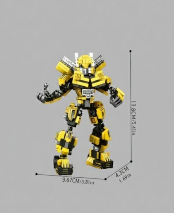 БЪМБЪЛБИЙ ТРАНСФОРМЪРС – 2-в-1 робот + кола!