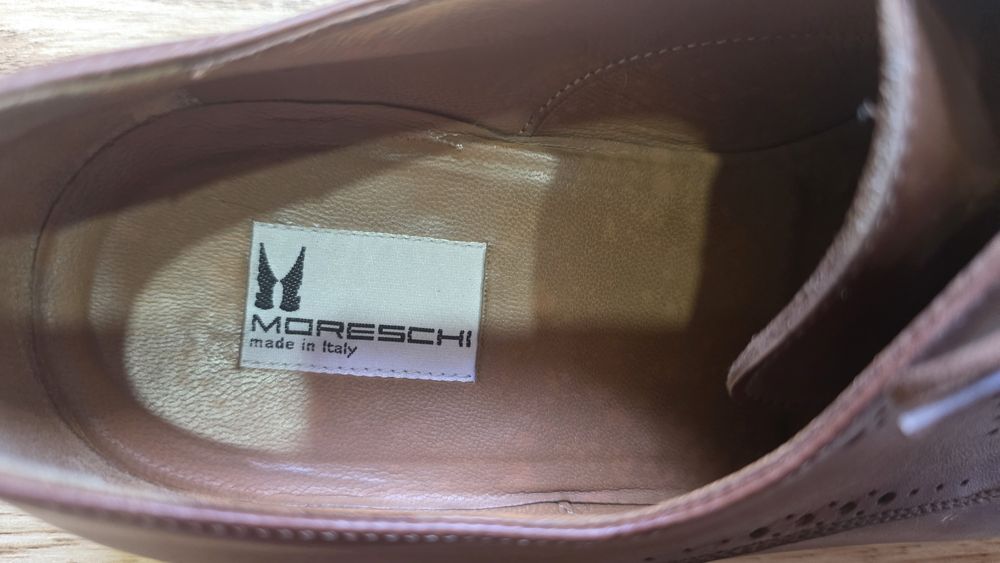 Продаются мужские туфли фирмы Moreschi