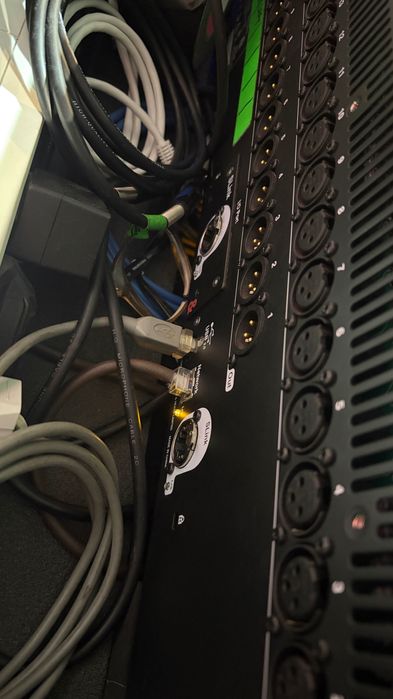 Allen and Heath SQ6 cu 2 stagebox