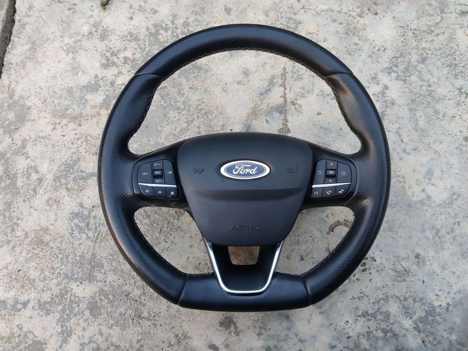 Volan tesit 3 spite cu comenzi - Piele perfoarata Ford KUGA 3 ST line 2023 H1BJ-3600-AEB