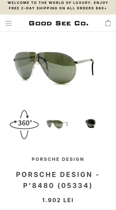 Ochelari  porsche ORIGINALI
