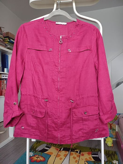 Salopeta rochie in muselina bumbac linen cotton