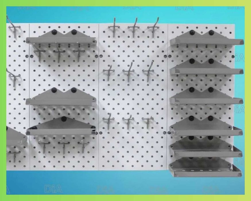 Панель перфорированная, настенная, для магазина и склада tapp
