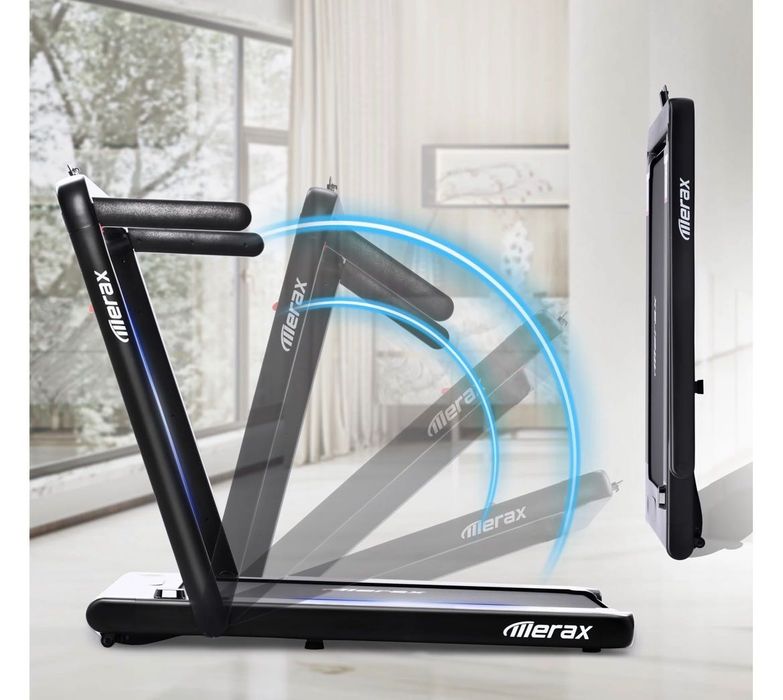 ПЪТЕКА ЗА БЯГАНЕ Merax 2.25 HP Electric Foldable Treadmill 2-in-1 Running Machine With Remote Control