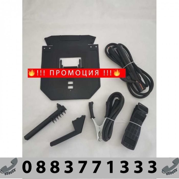 НЕМСКИ Инверторен електрожен STAHL MAYER 350A+ соларна заваръчна маска