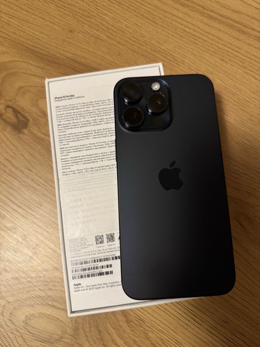 Vand iPhone 15 pro max 256gb blue titanium