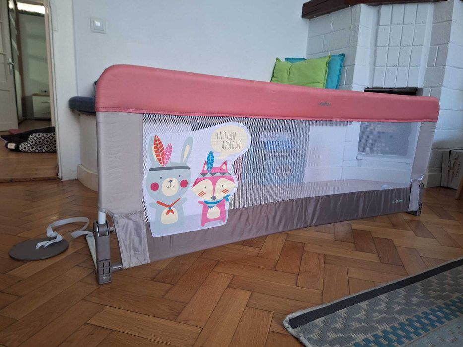 Bariera protecție pat rabatabilă pentru bebeluși