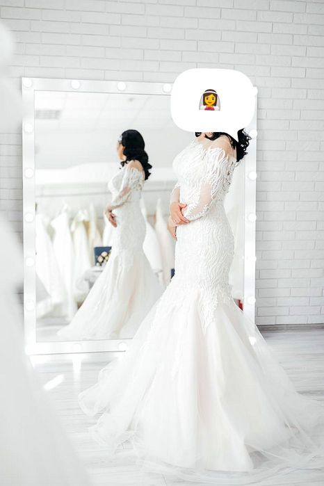 Срочно продам свадебное платье "Рыбка"