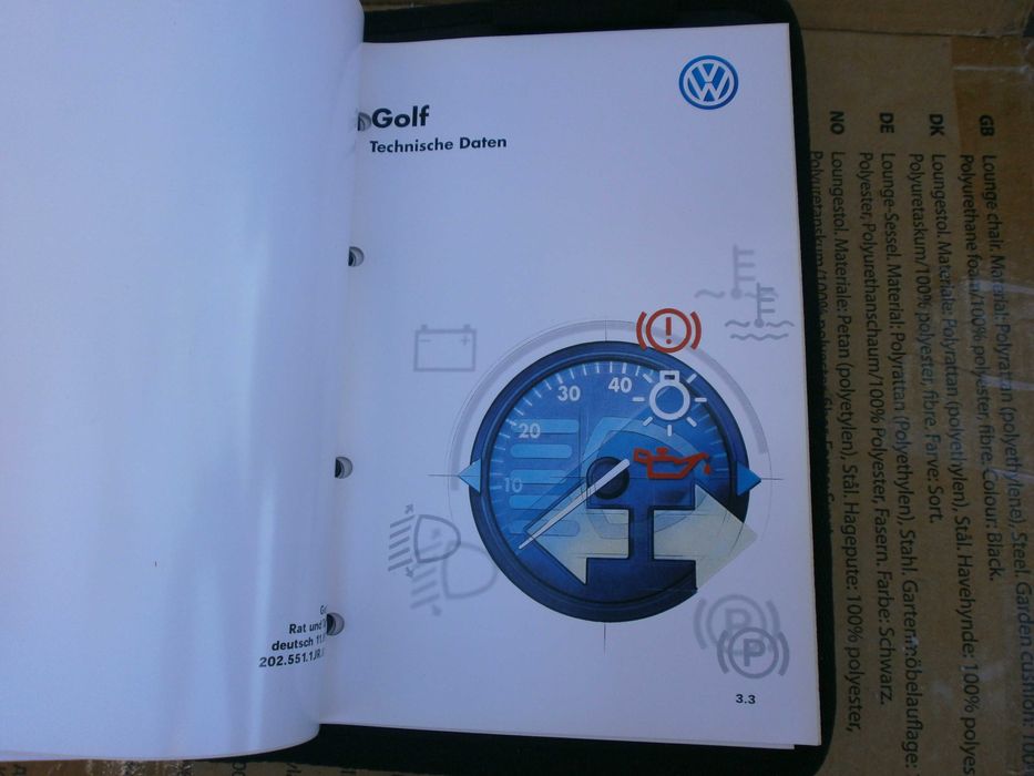 carte tehnica vw golf 4 originala