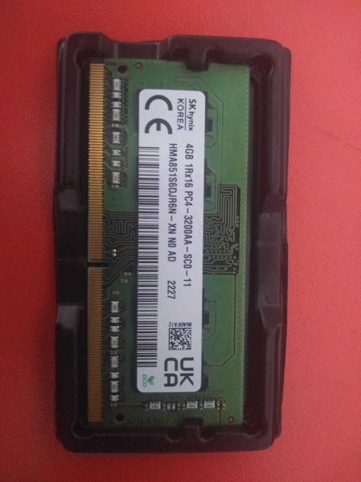 Noutbuk uchun DDR4 3200 4GB RAM/OZU PC4