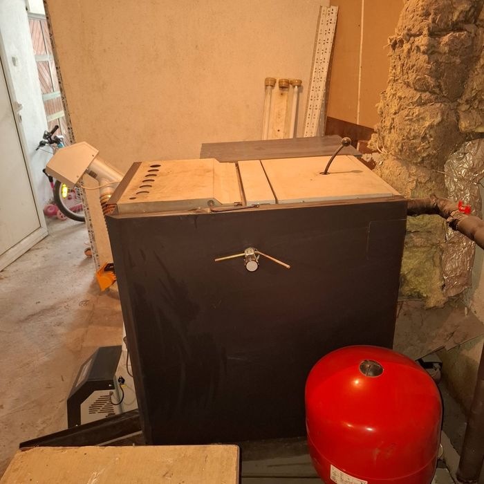 Комбиниран котел на пелети и дърва, Bisolid, 35 KW