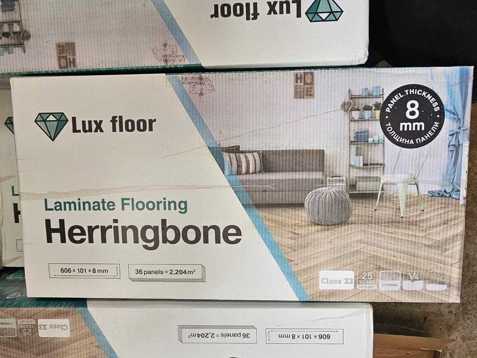 Ламинат 33 класс 8 мм Паркет Керамогранит