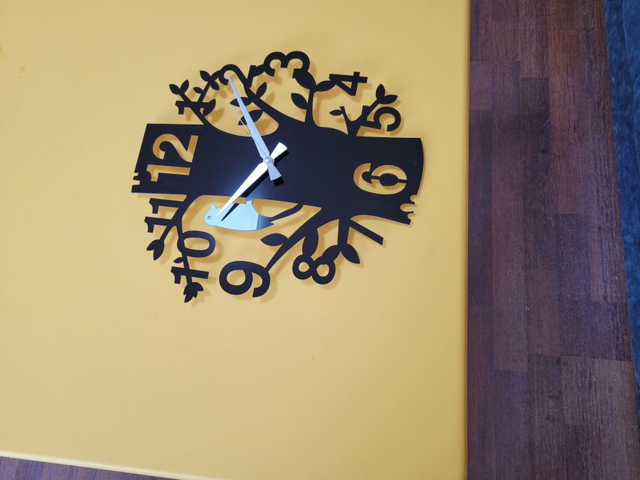 Настенные часы девор соати Devor soat.. akrildan..