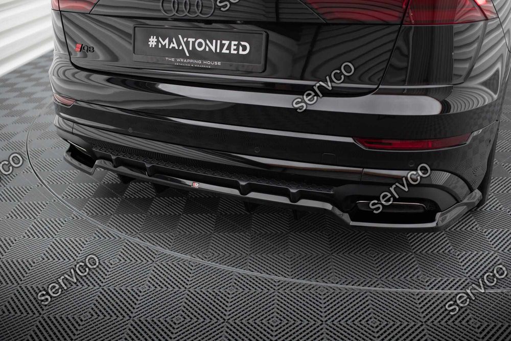 Prelungire bara spate Audi SQ8 Q8 S-Line Mk1 2023- v13 - Maxton Design