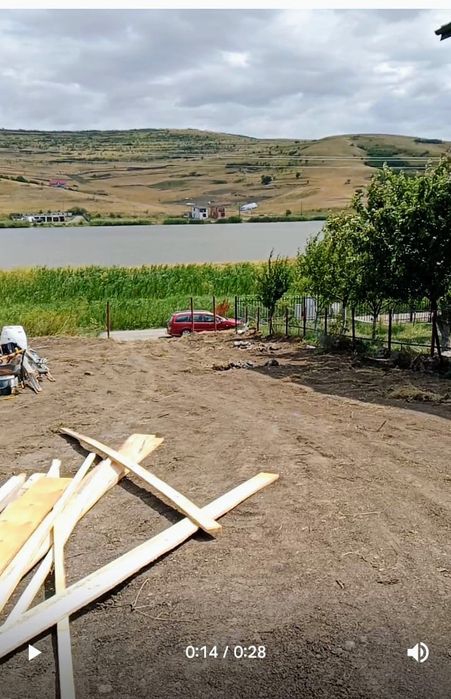 Vand sau Schimb cu apartament! Cel mai frumos teren !Câmpenești Lac 1