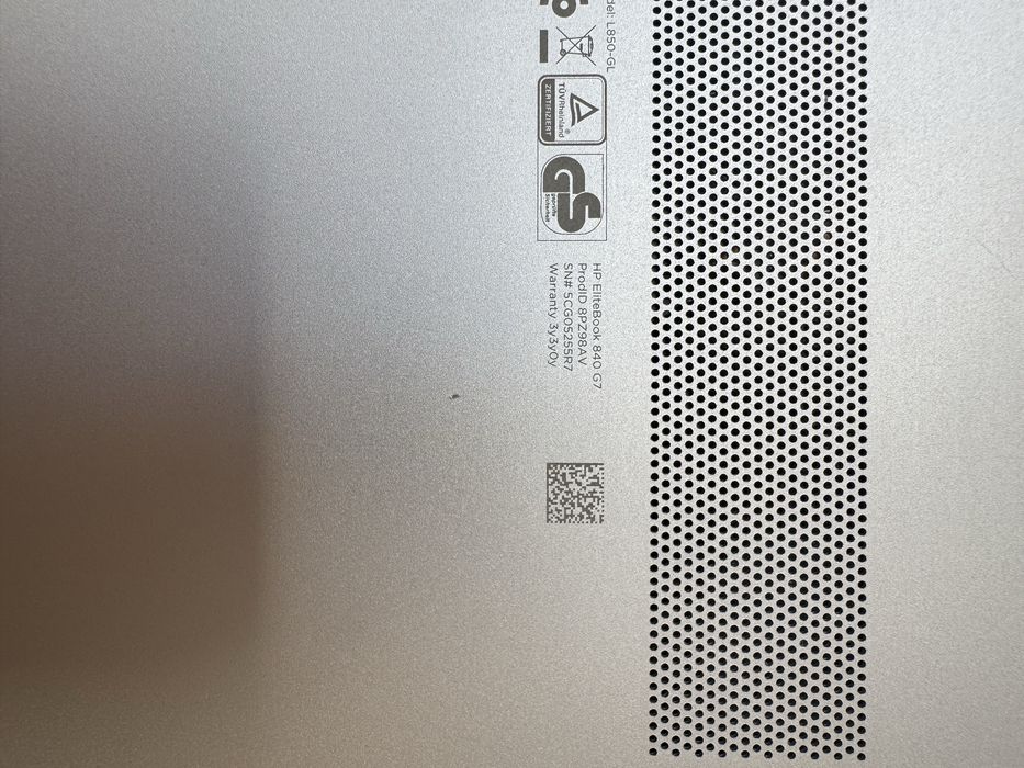 Laptop HP  Elitebook 840 G7 Intel i5 16Gb Ram 256 Gb SSD