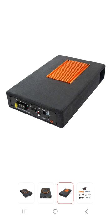 Сабвуфер DL Audio Barracuda 8A Underseat