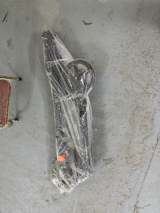 Самокат с двумя амортизаторами