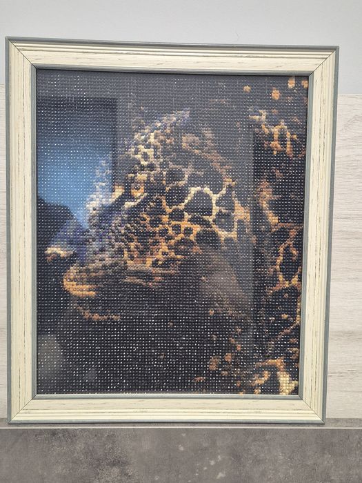 Диамантен гоблен 25/35 във рамка ръчна изработка