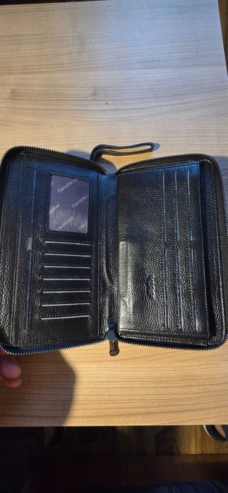 Голям Мъжки портфейл чанта клънч