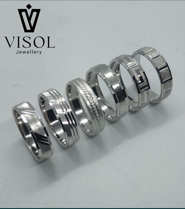 Мужские Обручальные из Серебро,  Kumush Uzuklar, 925 proba Kumush Uzuk