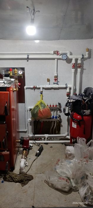 Установка газовых котлов