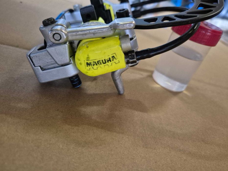 Frana hidraulica fata Magura HS33 Race Line, cu saboti noi