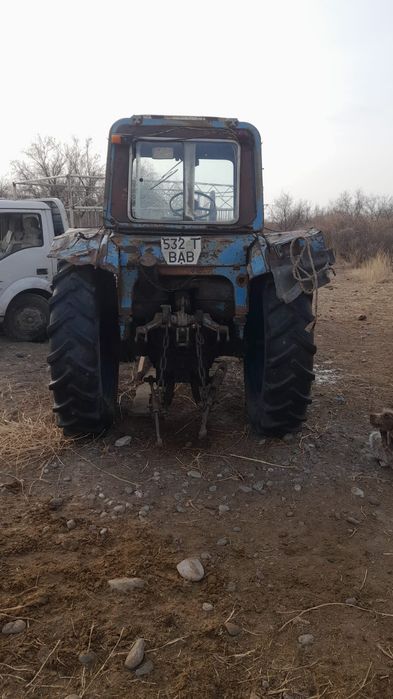 Трактор МТЗ 80 с прицепом