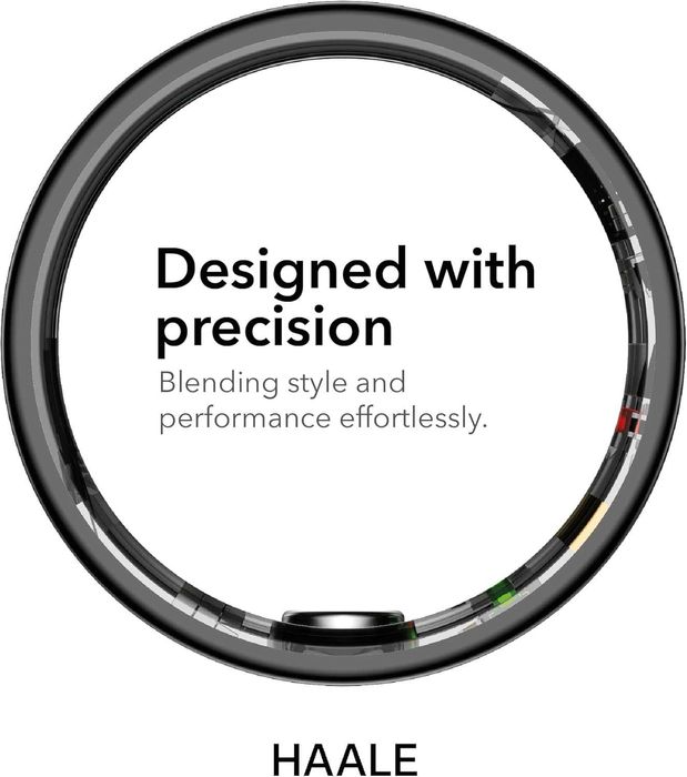 Смарт пръстен HAALE II (Smart Ring) Следене на здраве и сън, Размер 8