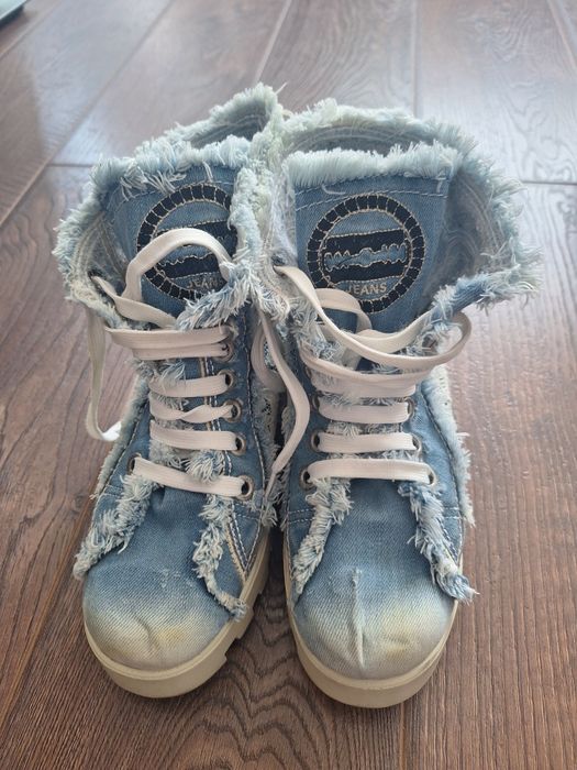 Дамски обувки-деним.